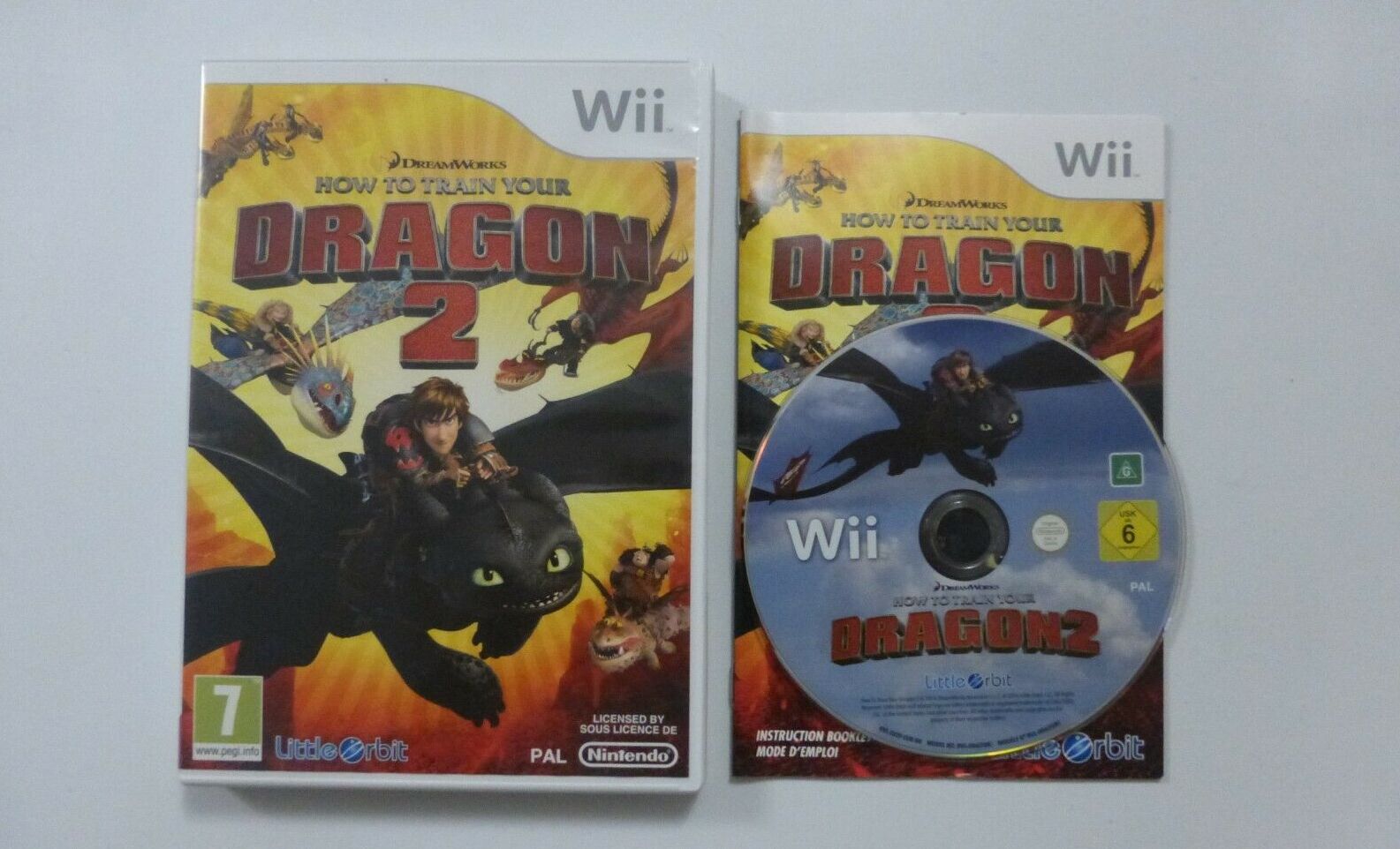 How To Train Your Dragon 2 Nintendo Wii Eredeti Jatek Nintendo Wii Konzol Game Mindenamivan Hu