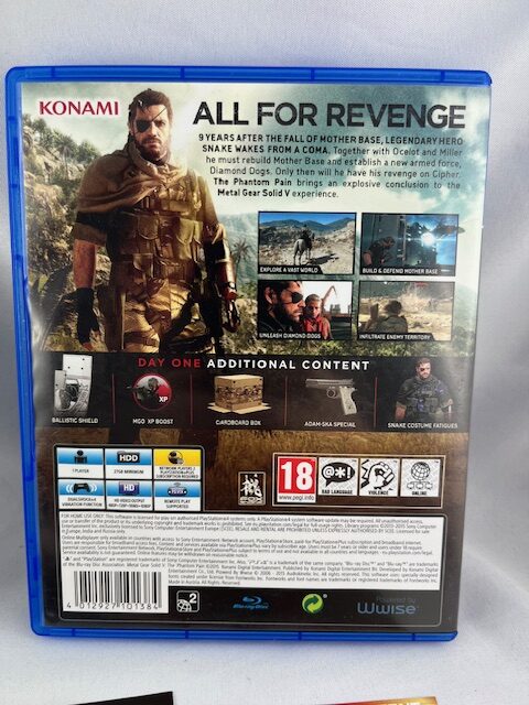 Metal Gear Solid V The Phantom Pain Day One Edition:2
