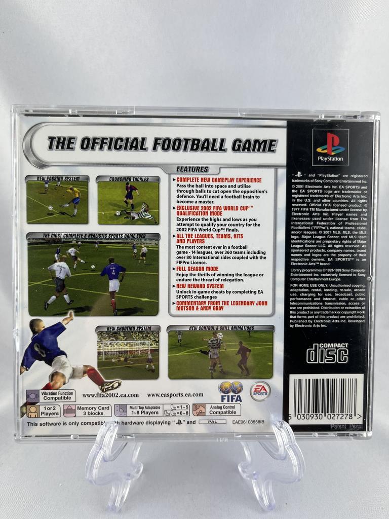 FIFA Football 2002 Playstation 1:002