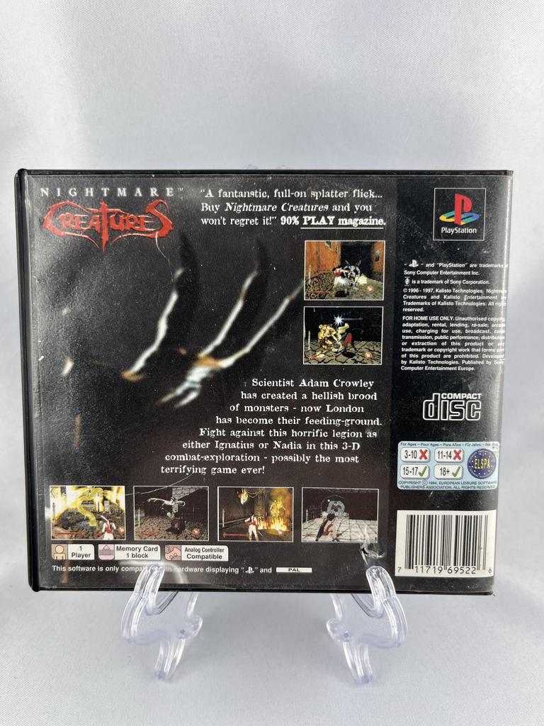 Nightmare Creatures Playstation 1:002