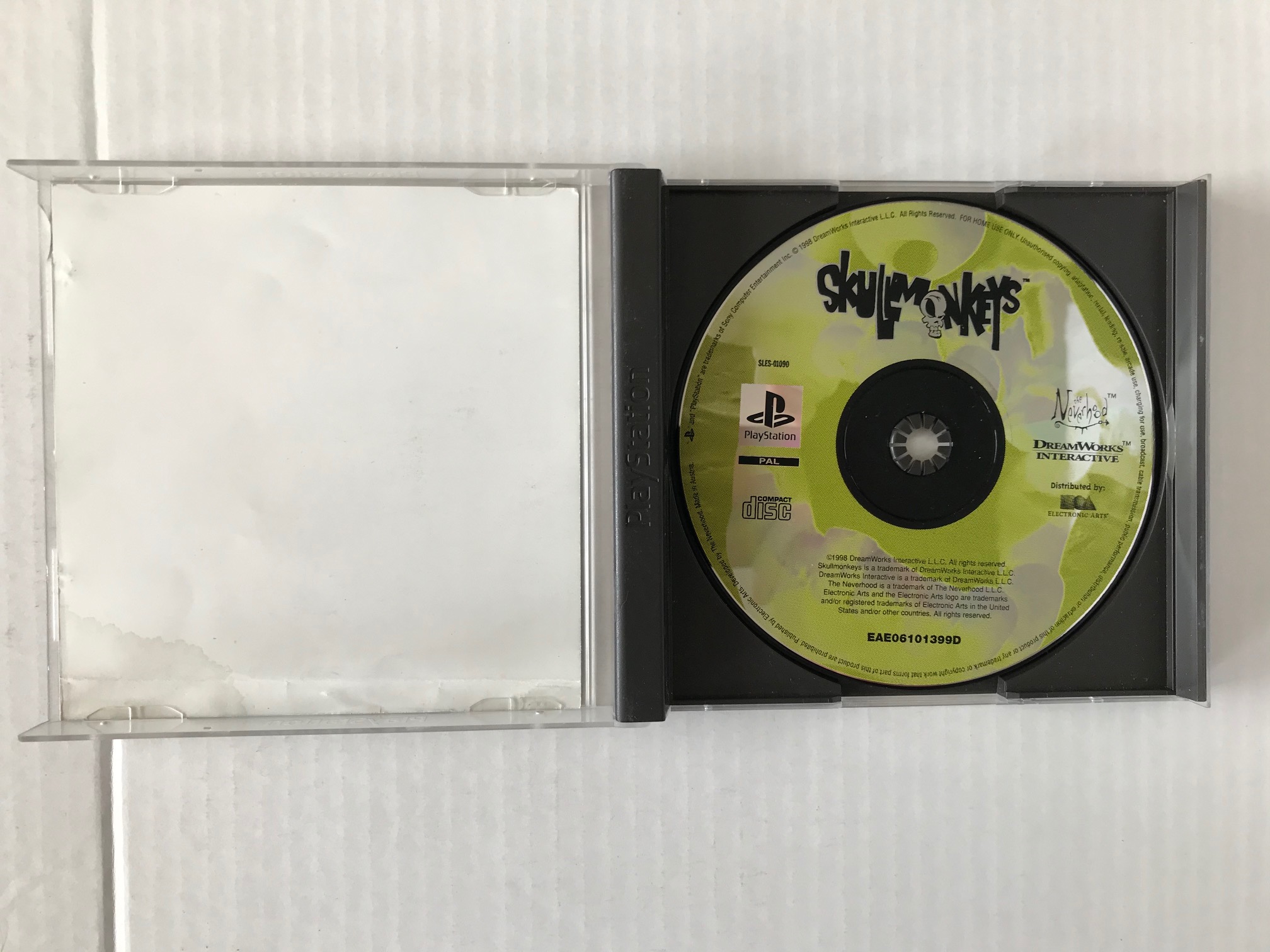 SKULLMONKEYS sur Playstation 1 PS1 - Version FR - Complet SKULLMONKEYS sur Playstation 1 PS1 - Version FR - Complet