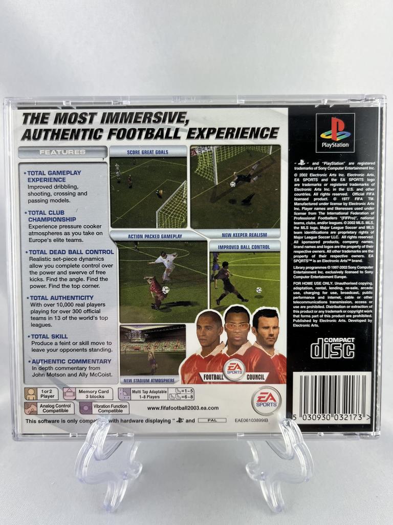 FIFA Football 2003 Playstation 1:002