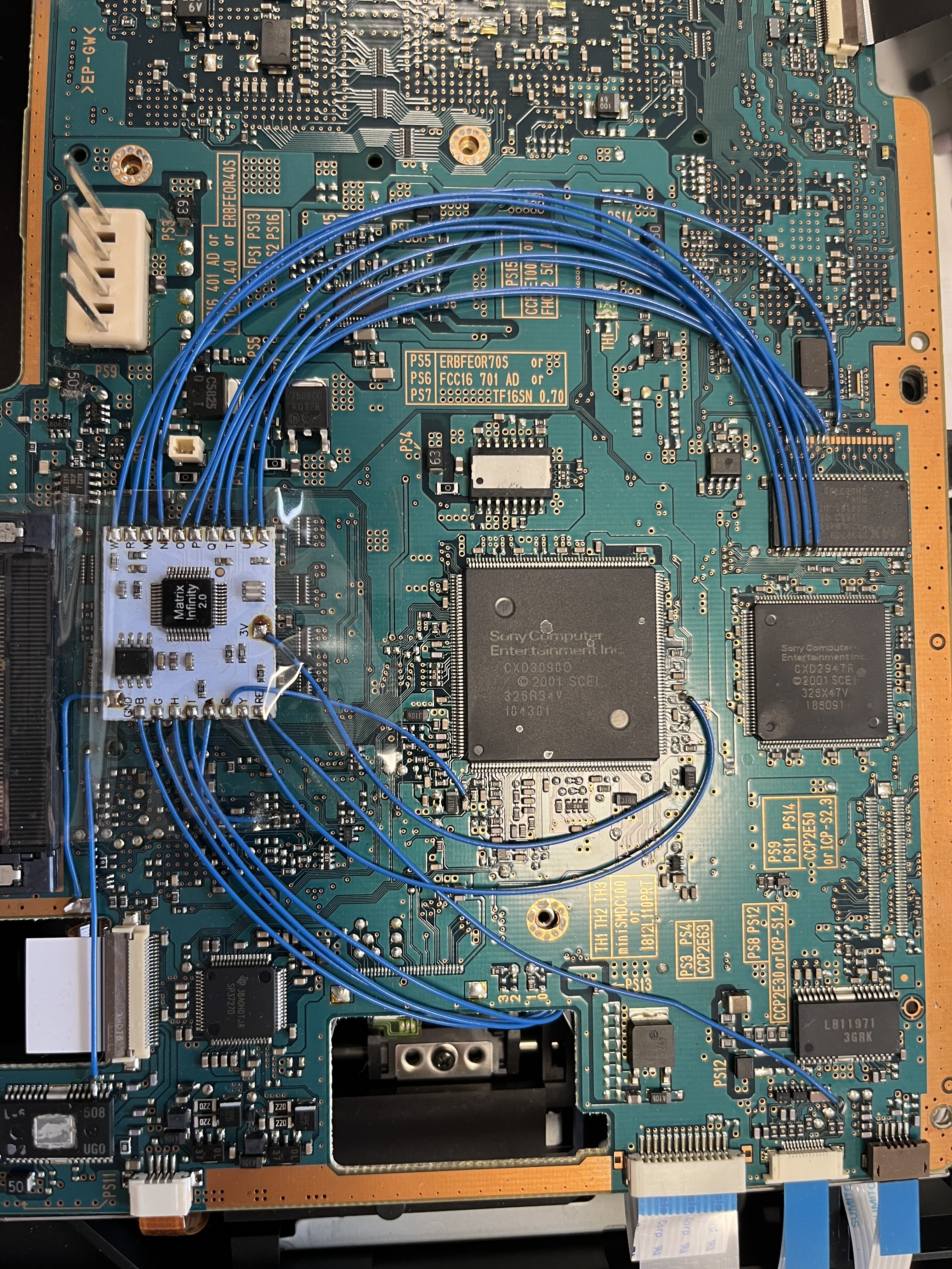 Matrix Infinity 2.0 PlayStation 2 modchip:3