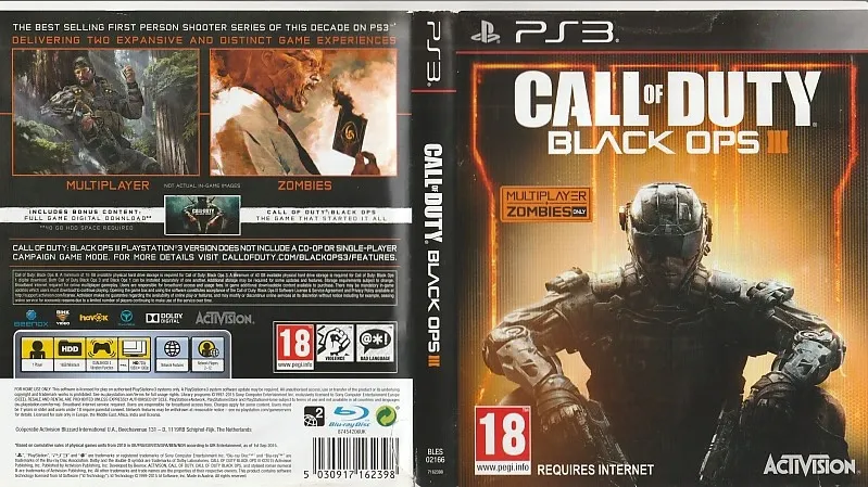 Call Of Duty Black Ops III Playstation 3 borító:1