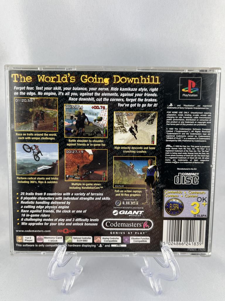 No Fear Downhill Mountain Biking Playstation 1:002
