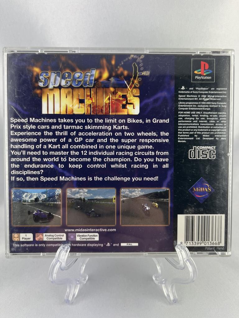 Speed Machines Playstation 1:002